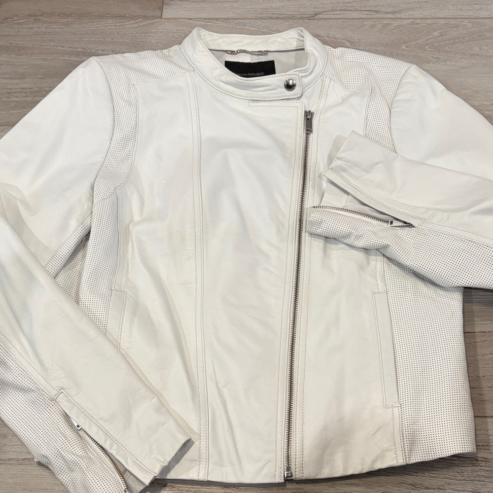 Banana Republic Leather Jacket XL